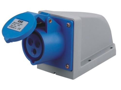 16A IP44 Outlet Surface Mounted Female