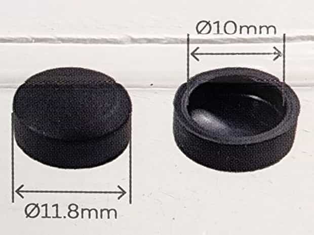 Gas Hob & Sink Screw Covers for Dometic, Smev & Thetford Pack of 8