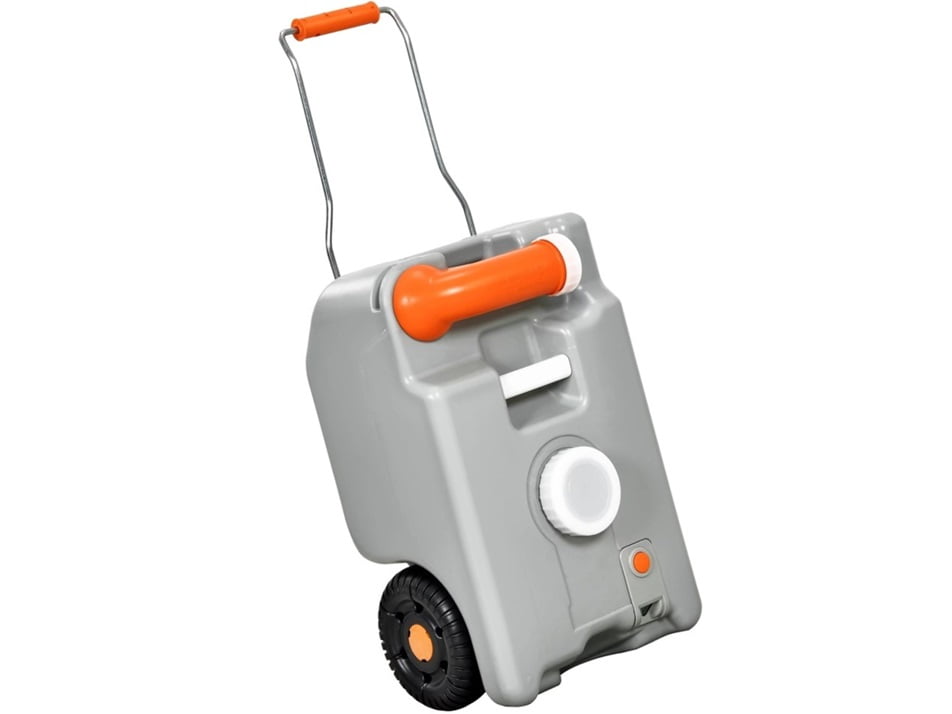 CHH 25L Water Tank w/ Level Monitor & Spout Roll Away w/ Carry Handle