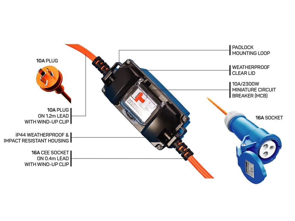Amphibian Power Adaptor Weatherproof
