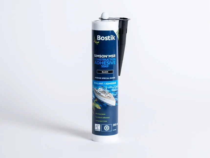 Bostik Simson MSR Marine Construction Adhesive 290ml - Black