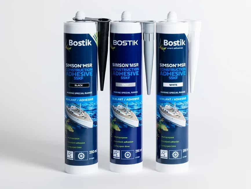 Bostik Simson MSR Marine Construction Adhesive 290ml - Grey