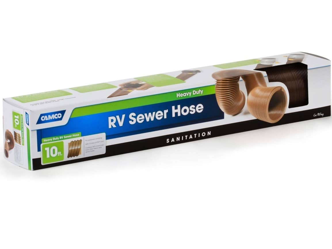 Camco Heavy Duty Black/Grey Water Hose 3" (75mm) - 3 Meter (10ft)