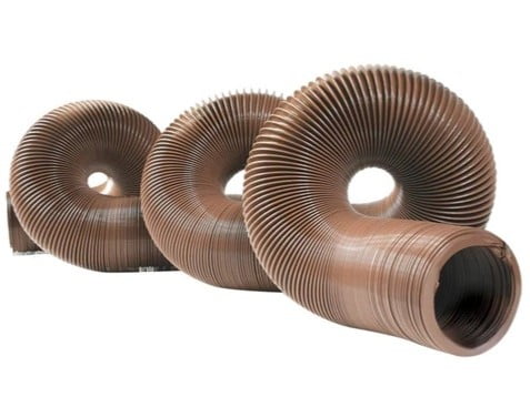 Camco Heavy Duty Black/Grey Water Hose 3" (75mm) - 6 Meter (20ft)