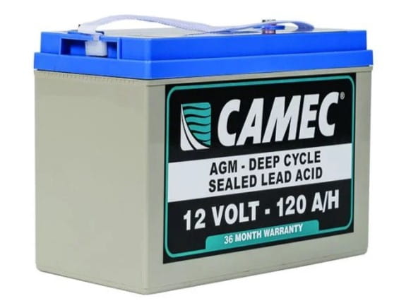 Camec 120AH AGM Deep Cycle SLA Battery