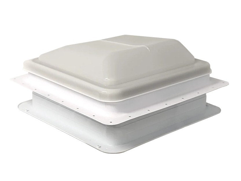Coast RV Skylight/Roof Wind up Vent 14"x14" - White