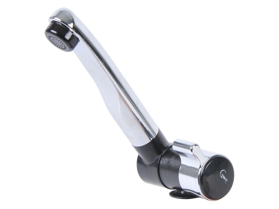 Comet London Cold Water Tap Chrome-Black w/ Microswitch