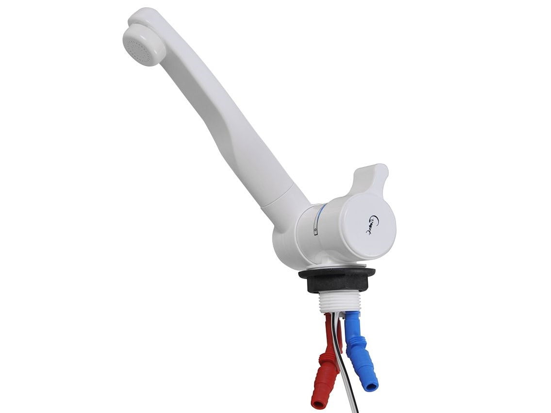 Comet London Mixer Tap White w/ Microswitch