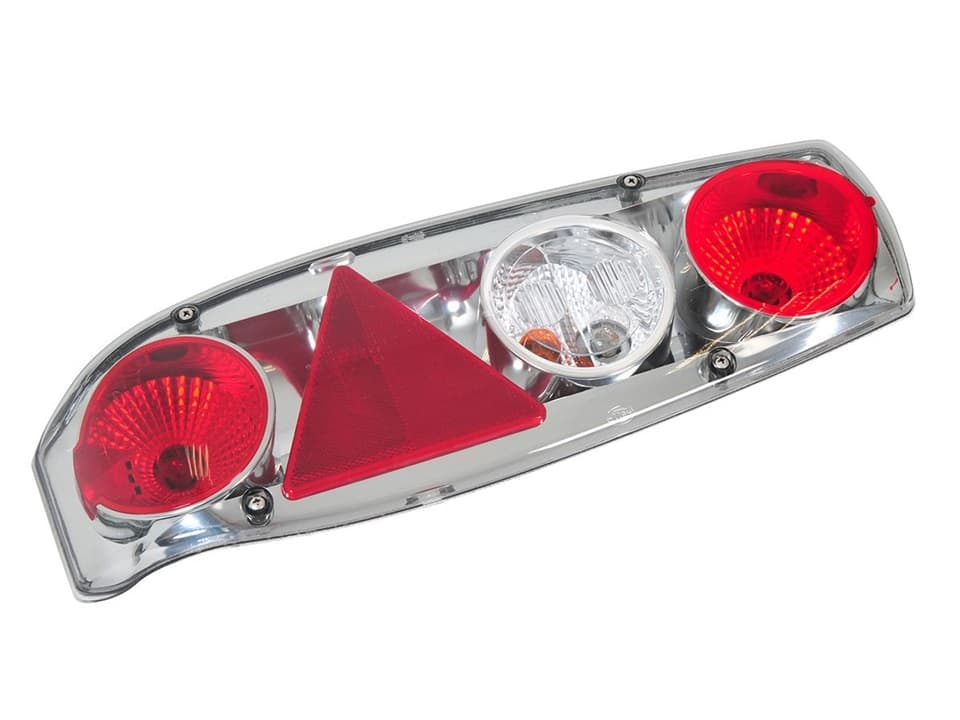 Hella Caraluna 2 Chrome Triangle Reflector - Left