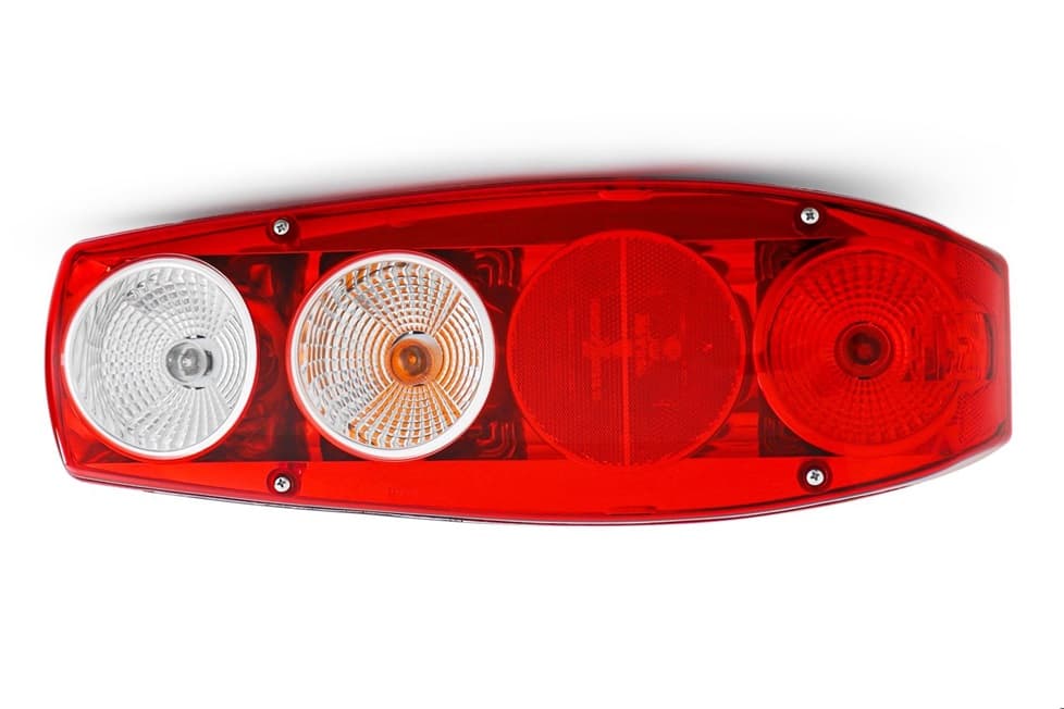 Hella Caraluna 2 Round Reflector w/ Reverse Light - Right