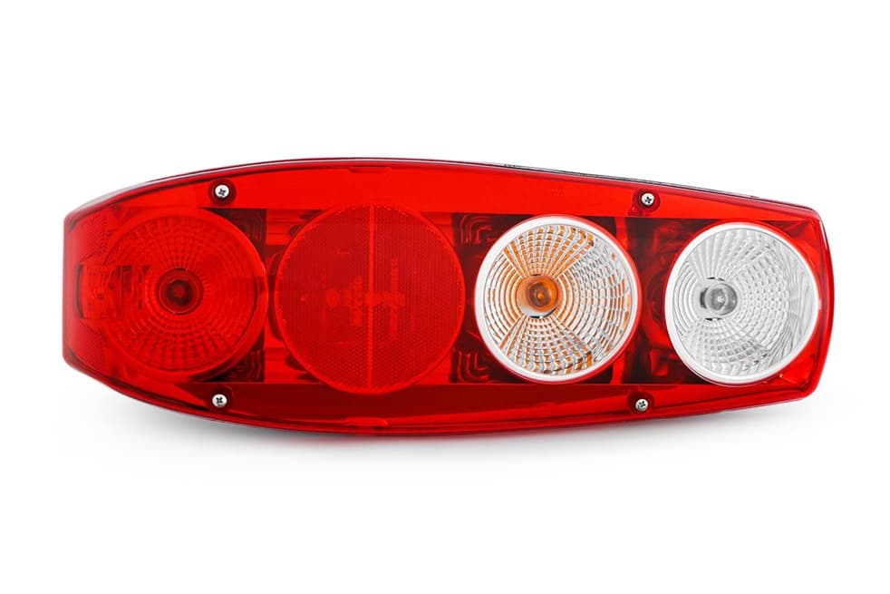 Hella Caraluna 2 Round Reflector w/ Reverse Light - Left