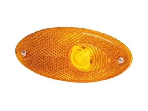 Hella Side Marker Light Oval Orange 102x45