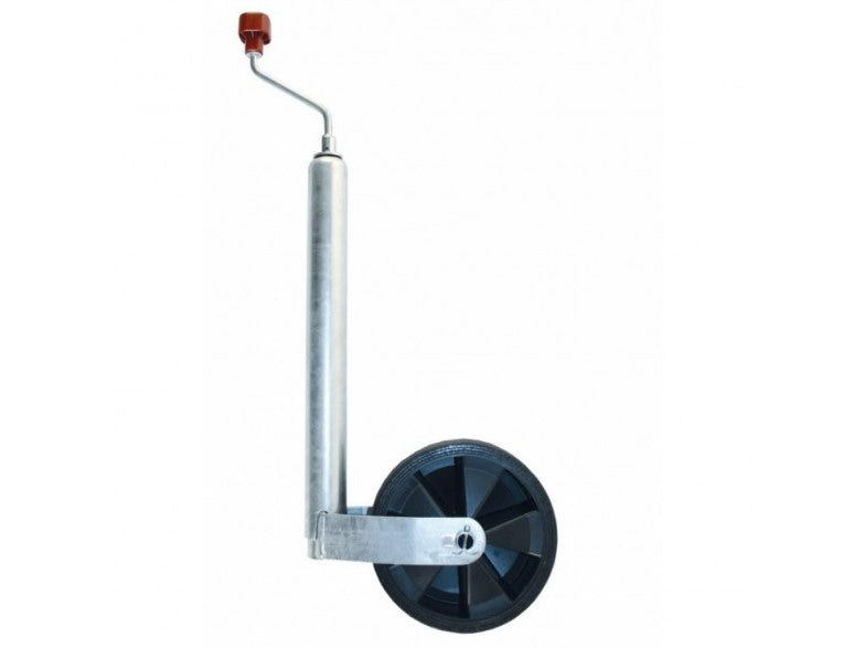ALKO Jockey Wheel Solid Rubber 240 x 70mm 48mm Shaft 150kg