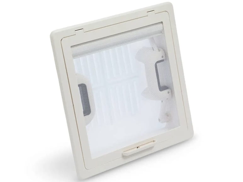 MPK 4-Way Push up Skylight/Roof Vent 280 x 280mm - White