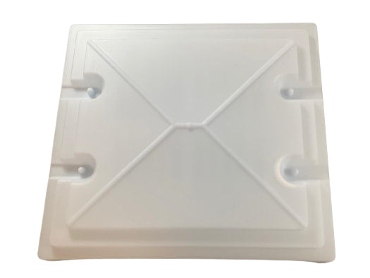 MPK 4-Way Push up Skylight/Roof Vent 360 x 320mm - White