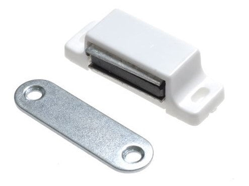 Magnetic Catch for Cupboards, Draws & Doors 4kg - White