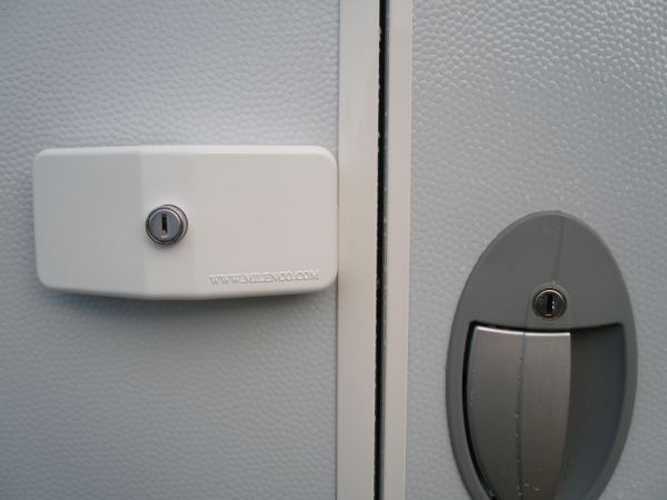 Milenco Sliding Security Door Lock - Wall Mounted