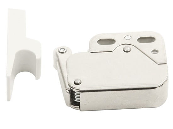 Mini Latch Spring Loaded Pressure Push Lock Open & Close