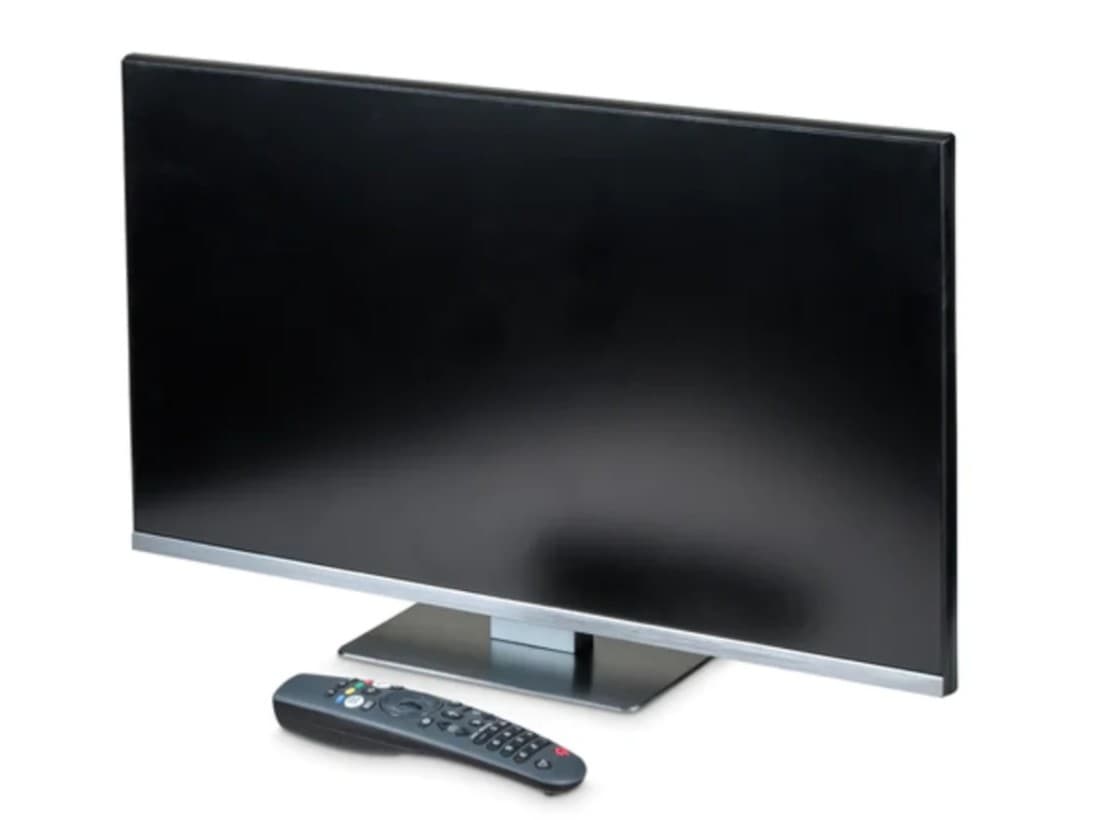 24" RV Media Frameless 12V HD LED Smart TV w/ Freeview & DVD Player