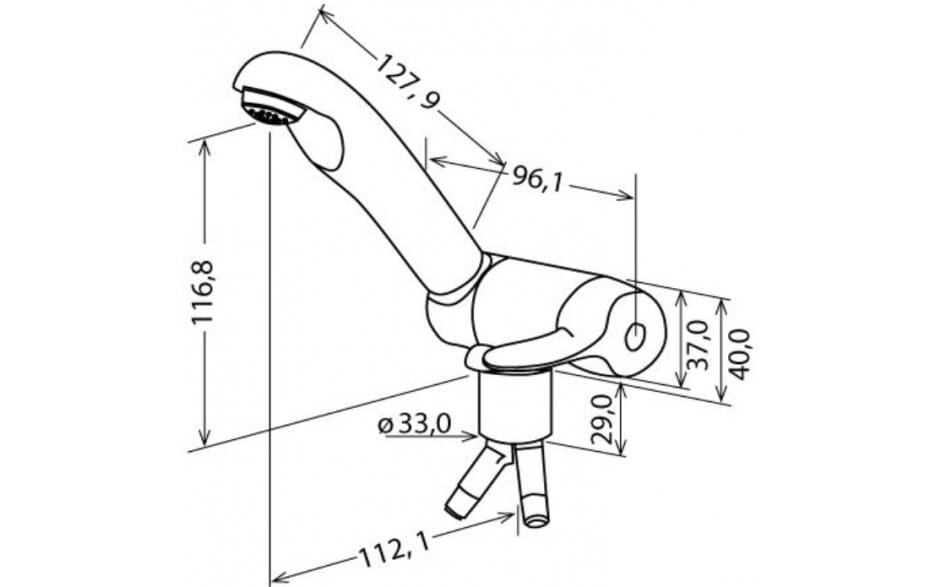 Reich Keramik Style Mixer Tap w/ Microswitch
