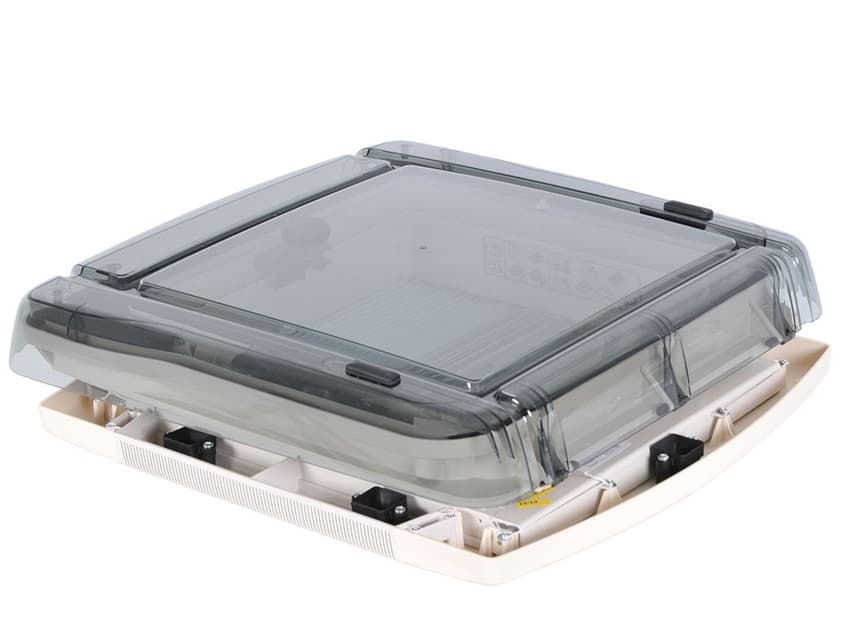 Remis RemiTop Vario II Skylight/Roof Vent Wind Up 400x400mm - Crystal