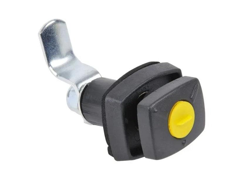 Service Door Lock Black