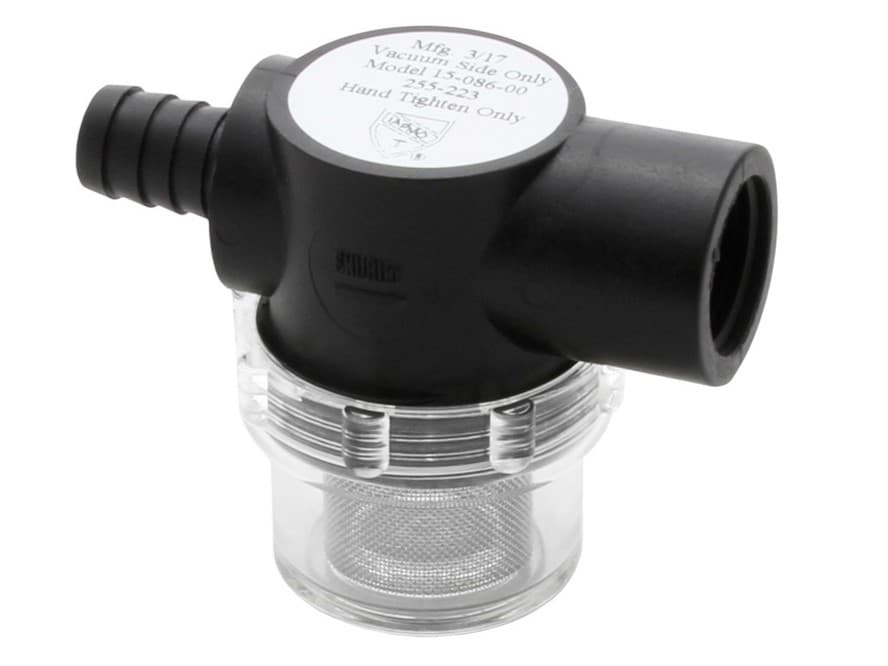 Shurflo Inline Water Pump Filter Hose Tail