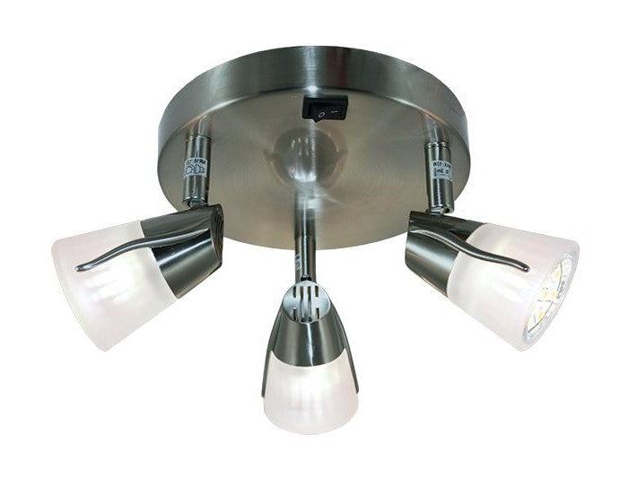 Ceiling Light Meteor Triple 12V LED, Switched