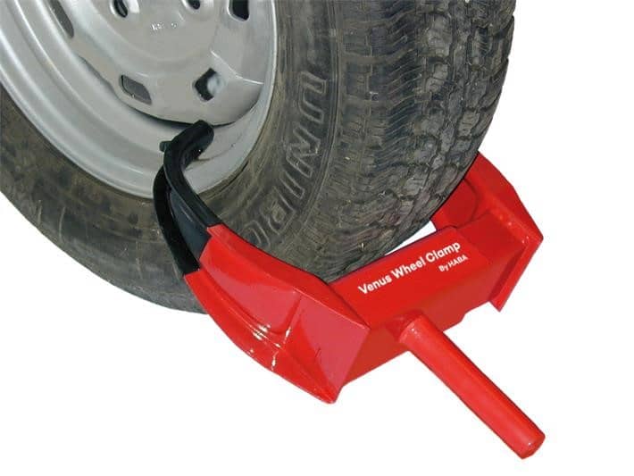 Caravan Wheel Lock