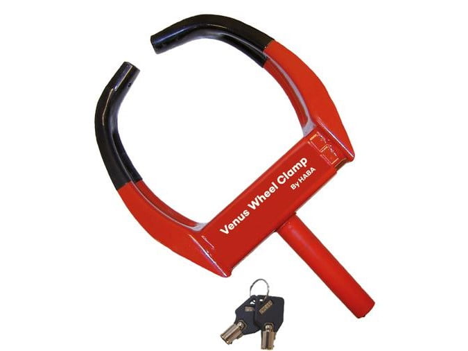 Caravan Wheel Lock