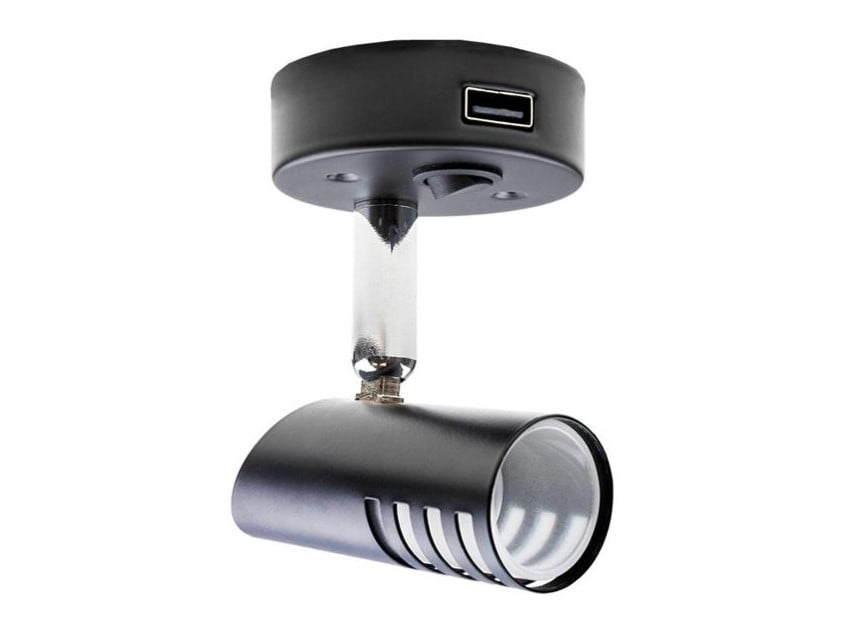 Spotlight Sao 12/24V LED w/ USB, Switched