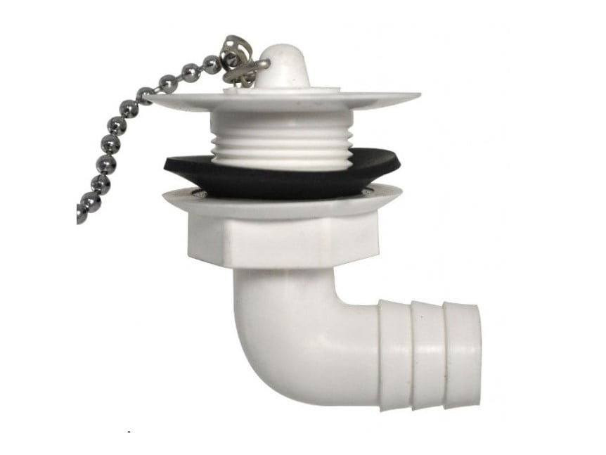 Sink Waste Angled 19mm