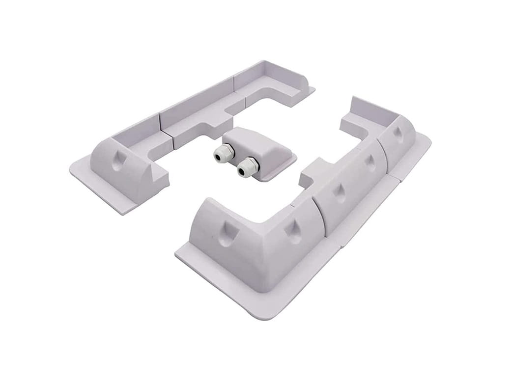 Solar Bracket 7 Piece Set Cable Entry Included