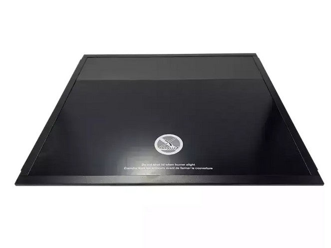 Thetford replacement Laminate Glass Lid Solid Black for Mini Grill