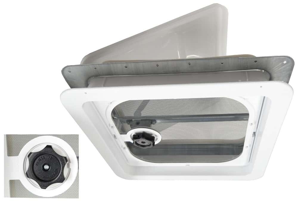 Ventline Skylight/Roof Vent 355x355mm - White