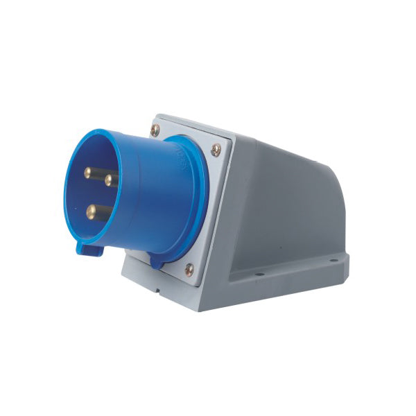 16A IP44 Inlet Surface Mounted Male