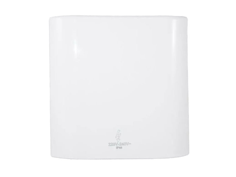 16A Inlet Flush Mounted - White (Large Lid)