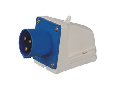 16A IP44 Inlet Surface Mounted Male