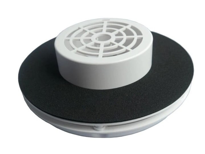 2.5W Solar Power Fan Vent - White