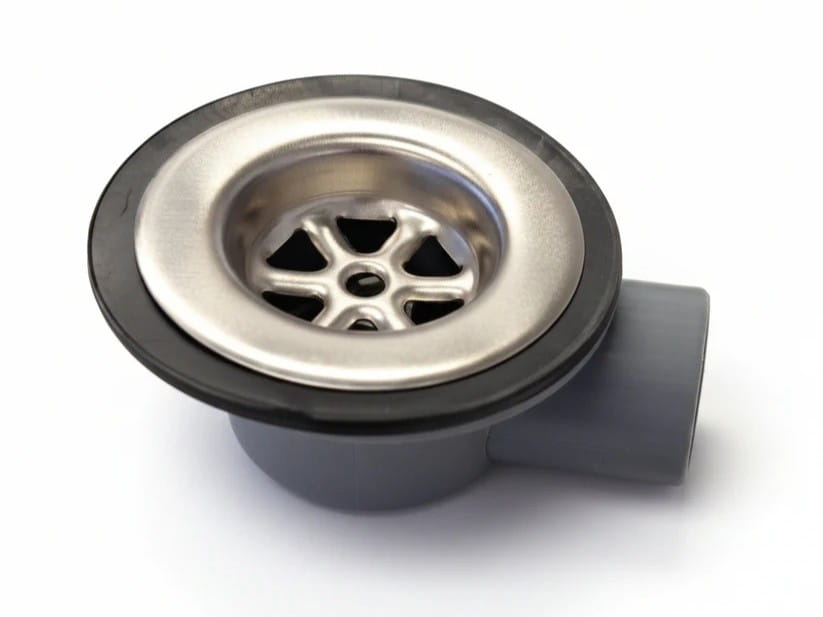28mm Sink Waste Angled 90 Deg + 30mm Screw