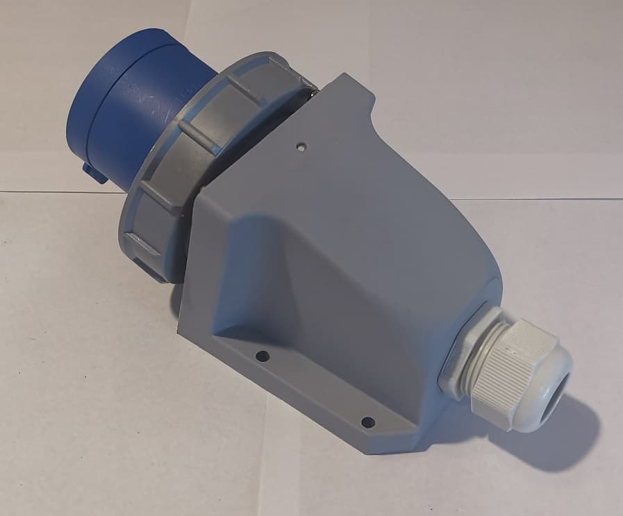 32A IP67 Inlet Surface Mounted Male