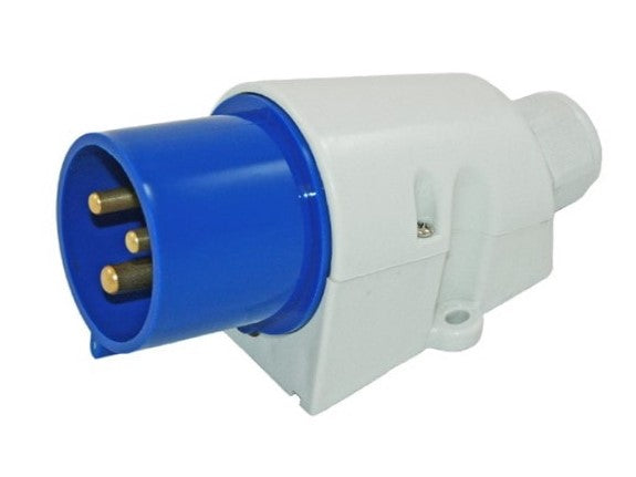 32A IP44 Inlet Surface Mounted Male