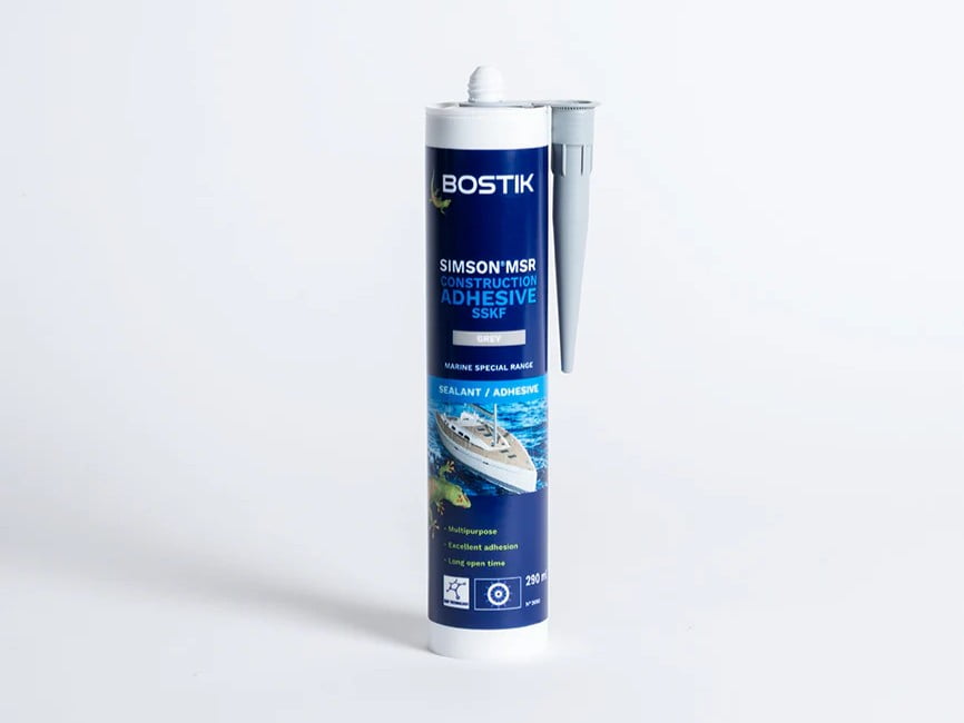 Bostik Simson MSR Marine Construction Adhesive 290ml - Grey