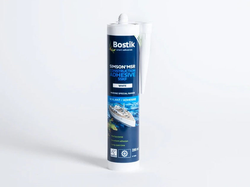 Bostik Simson MSR Marine Construction Adhesive 290ml - White