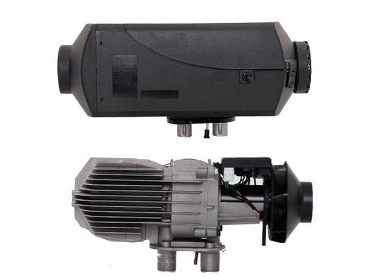 aufocus 2KW Diesel Heater Kit incl 5L Stainless Steel Fuel Tank