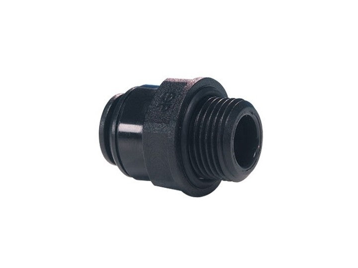 John Guest 12mm Straight Male Adaptor 3/8" Male BSPT