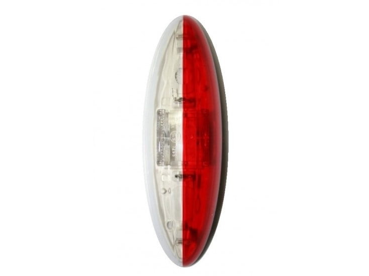 Jokon Side Marker Light Red/Clear Oval