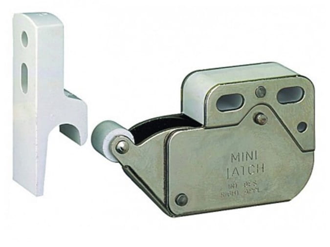 Mini Latch Spring Loaded Pressure Push Lock Open & Close