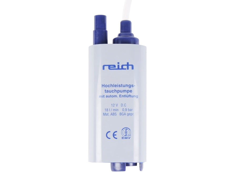 Reich Submersible Water Pump 12V 18L 0.9Bar Reich