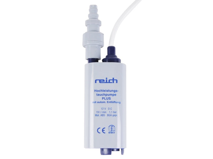 Reich 19L 1,1 bar Submersible Water Pump w/ Auto Venting & Non-Return Valve